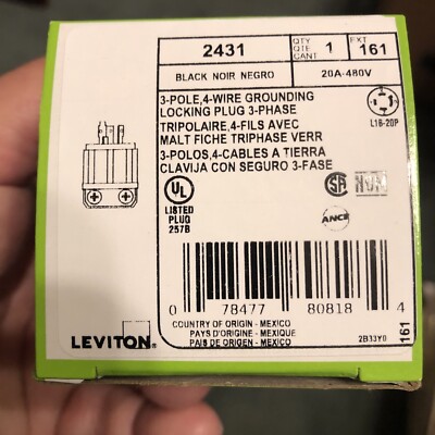 Plugs - Leviton Plug