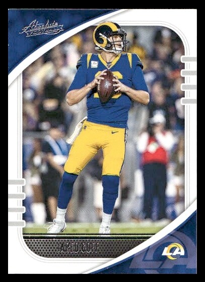 2020 Panini Absolute #59 Jared Goff Los Angeles Rams