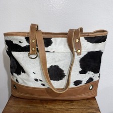 Myra Cowhide Tote Bag Purse