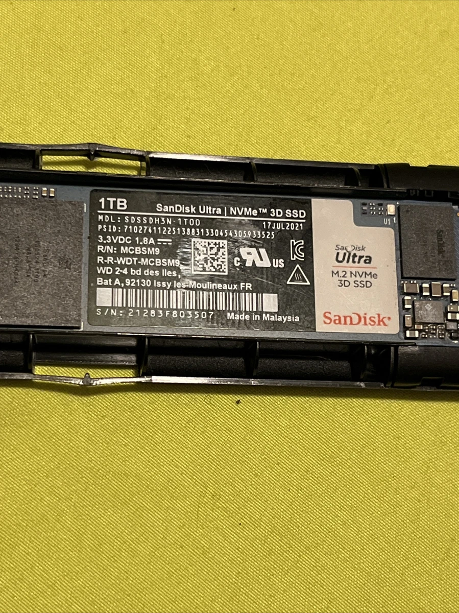 SanDisk Ultra M.2 NVMe 3D SSD 1TB | eBay