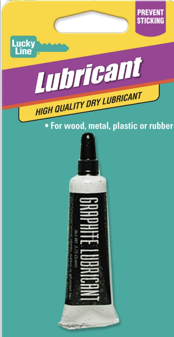 Lucky Line 95001 Graphite Lubricant 1 Per Card For Wood Metal Plastic Rubber eBay