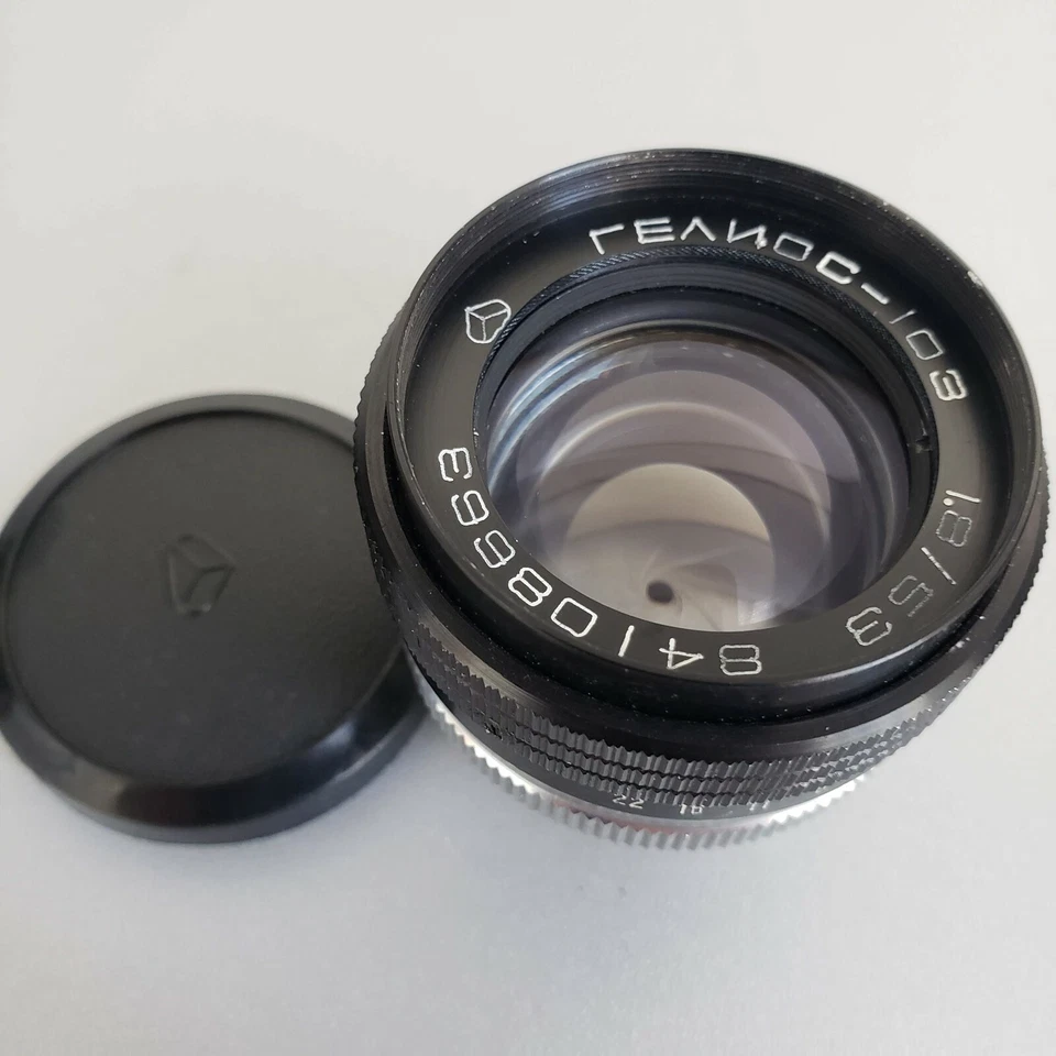 HELIOS-103 f1.8/53mm Lens Kiev Contax RF mount bayonet - Image 3 of 4
