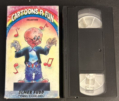 Cartoons R Fun Collection VHS Tape Elmer Fudd Corny Concerto (Vidtape 1989 Used)