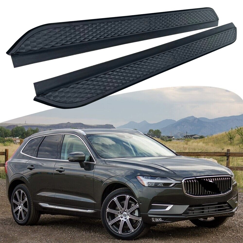 2Pcs Fits for Volvo XC60 2018-2024 Fixed Side Step Running Board