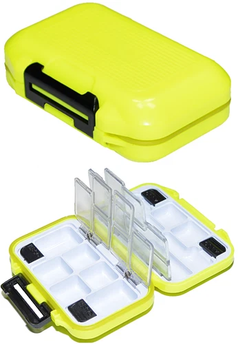 1x Fishing Lure Bait Tackle 2 Layer Storage Box Case Waterproof Compartments NEW - Picture 144 of 150