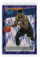 UDOKA AZUBUIKE #177 Rated Rookie 2020-21 PANINI  OPTIC  Purple Shock