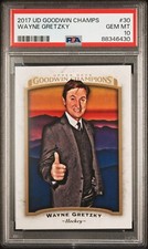 2017 Upper Deck UD Goodwin Champions #30 Wayne Gretzky PSA 10 GEM MINT