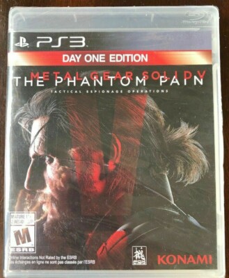 Metal Gear Solid V: The Phantom Pain -- Day One Edition (PS3) *New,Sealed*