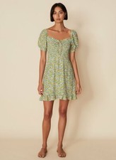 Faithfull the brand Sasha Mini Dress Lynette Floral Print