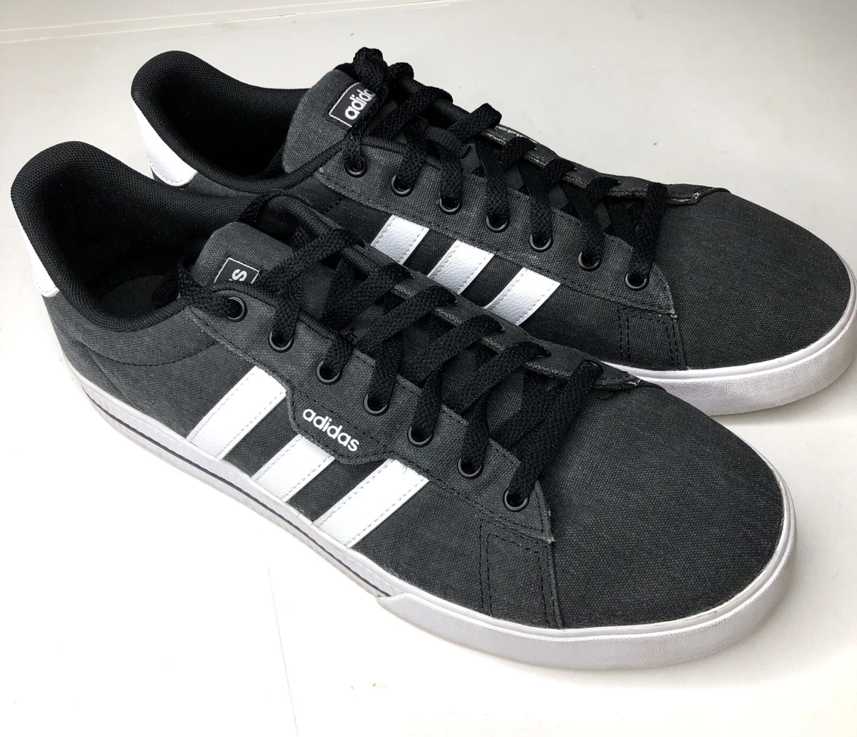 adidas Men s Daily 3.0 Skate Shoe Core Black Cloud White Core
