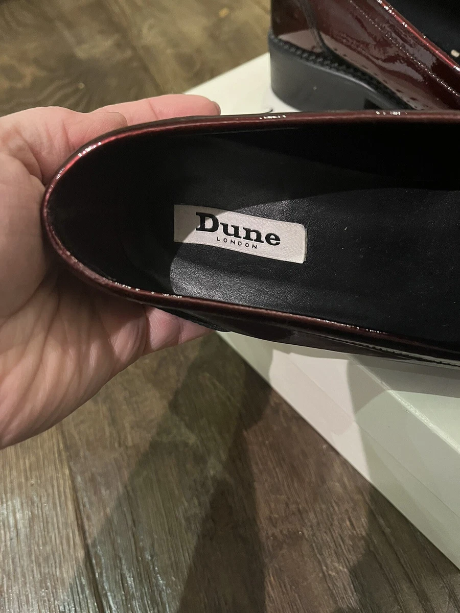 Dune burgundy hotsell shoes