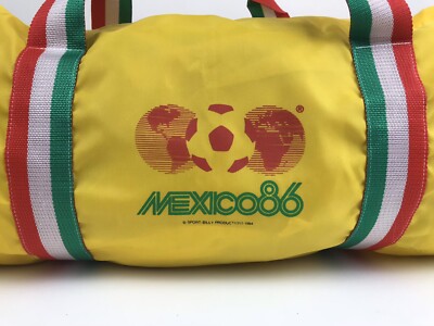 World Cup Soccer MEXICO 86 DUFFEL BAG COPA MUNDIAL - Sport Billy