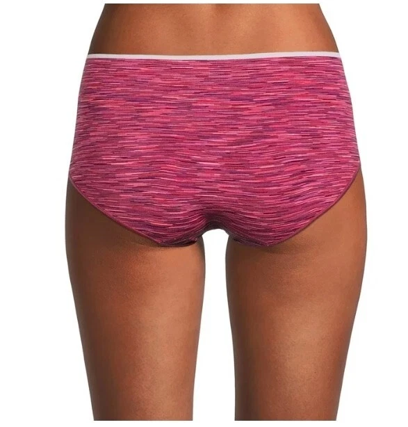 (2 or 5 Pair) Reebok Women's Stretch Performance Seamless Hipster Panties, - Image 3 of 4