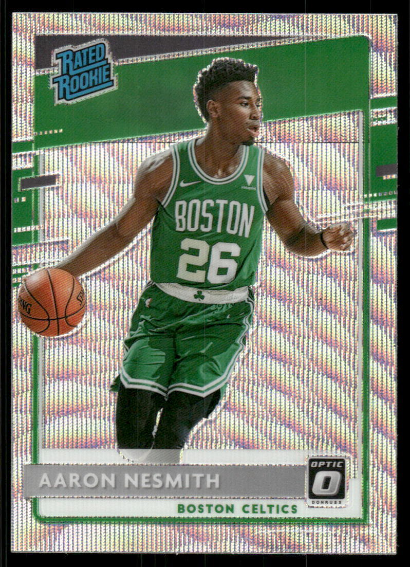 2020-21 Donruss Optic #164 Aaron Nesmith Silver