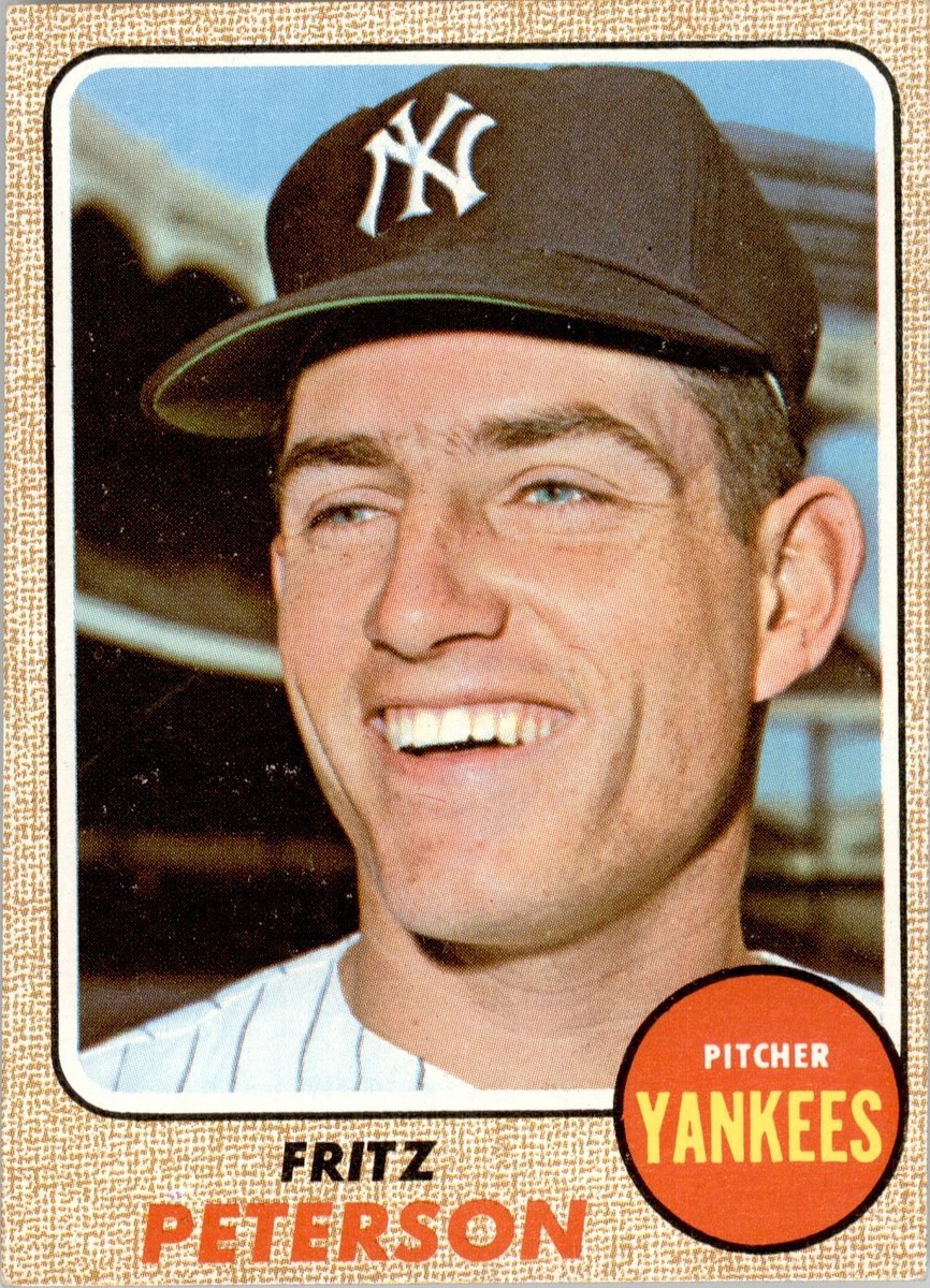 1968 Topps 246 Fritz Peterson EX-MT #D251275 | eBay