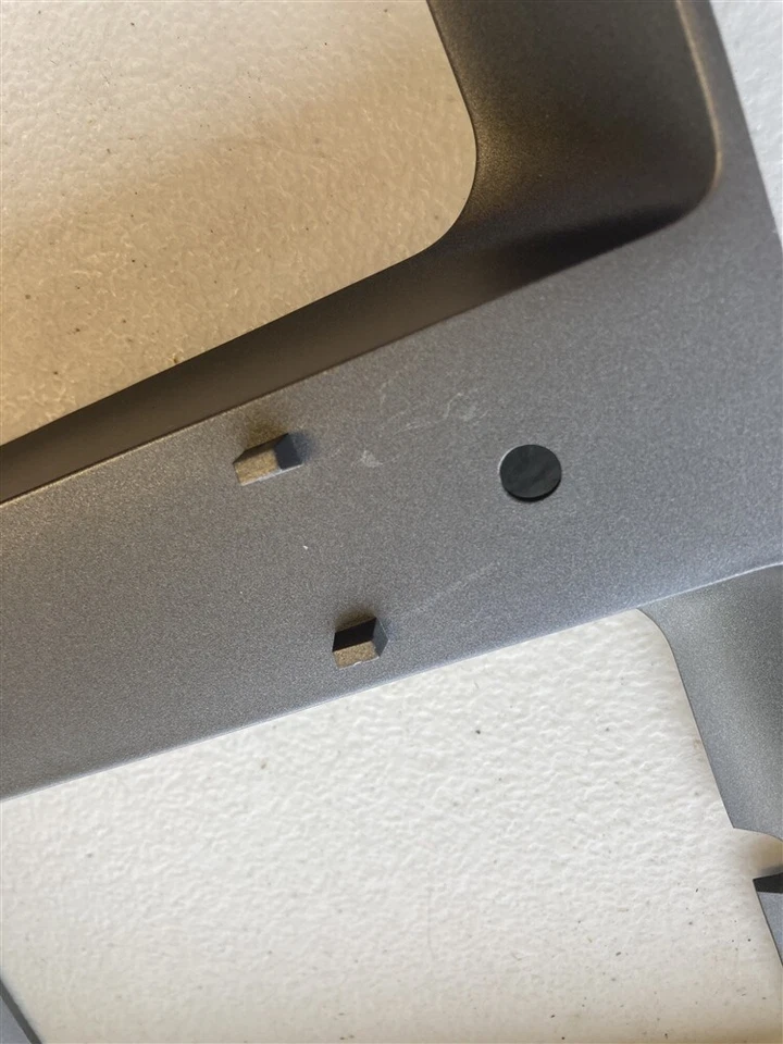 USADO Chevrolet Blazer C K 10 20 30 Moldura de Porta Farol Principal 1983 - 84 PAR CINZA - Imagem 4 de 4