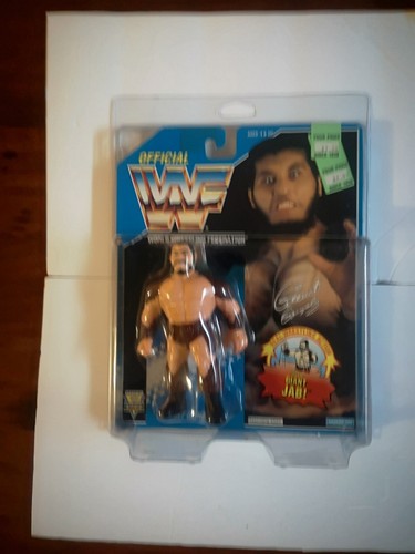 WWF Hasbro Figure Giant Gonzalez in case...