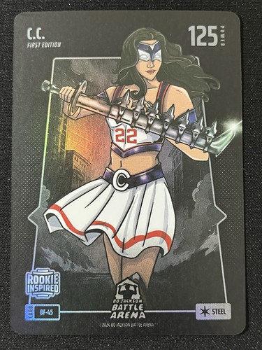 2024 Bo Jackson Battle Arena Caitlyn Clark C.C. BATTLEFOIL Steel First Edition