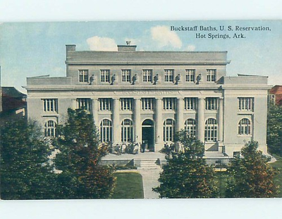 #ad Unused Divided Back BUILDING Hot Springs Arkansas AR : make an offer ho0211 $1.49