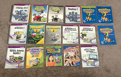 Abeka Homeschool Grade 2 Curriculum Lot (2nd Grade Abeka)