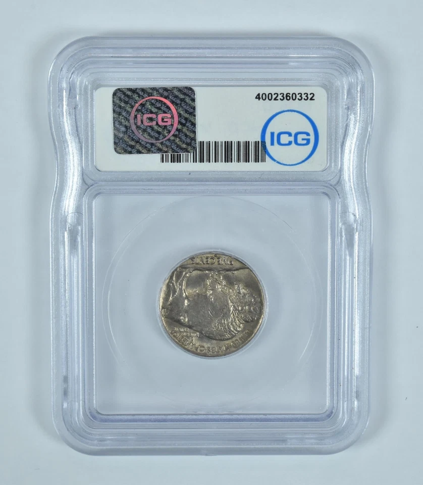 1938-D Indian Head Buffalo Nickel MS64 ICG *9066 - Image 2 of 4