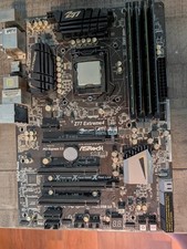 ASRock Z77 Extreme4, LGA 1155, Intel Motherboard with CPU and 24GB Ram
