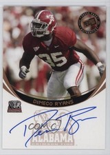 2006 Press Pass Auto Bronze DeMeco Ryans Auto 1rl6