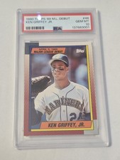 1989-90 Topps Major League Debut 1989 - Ken Griffey Jr #46 (RC) Psa 10