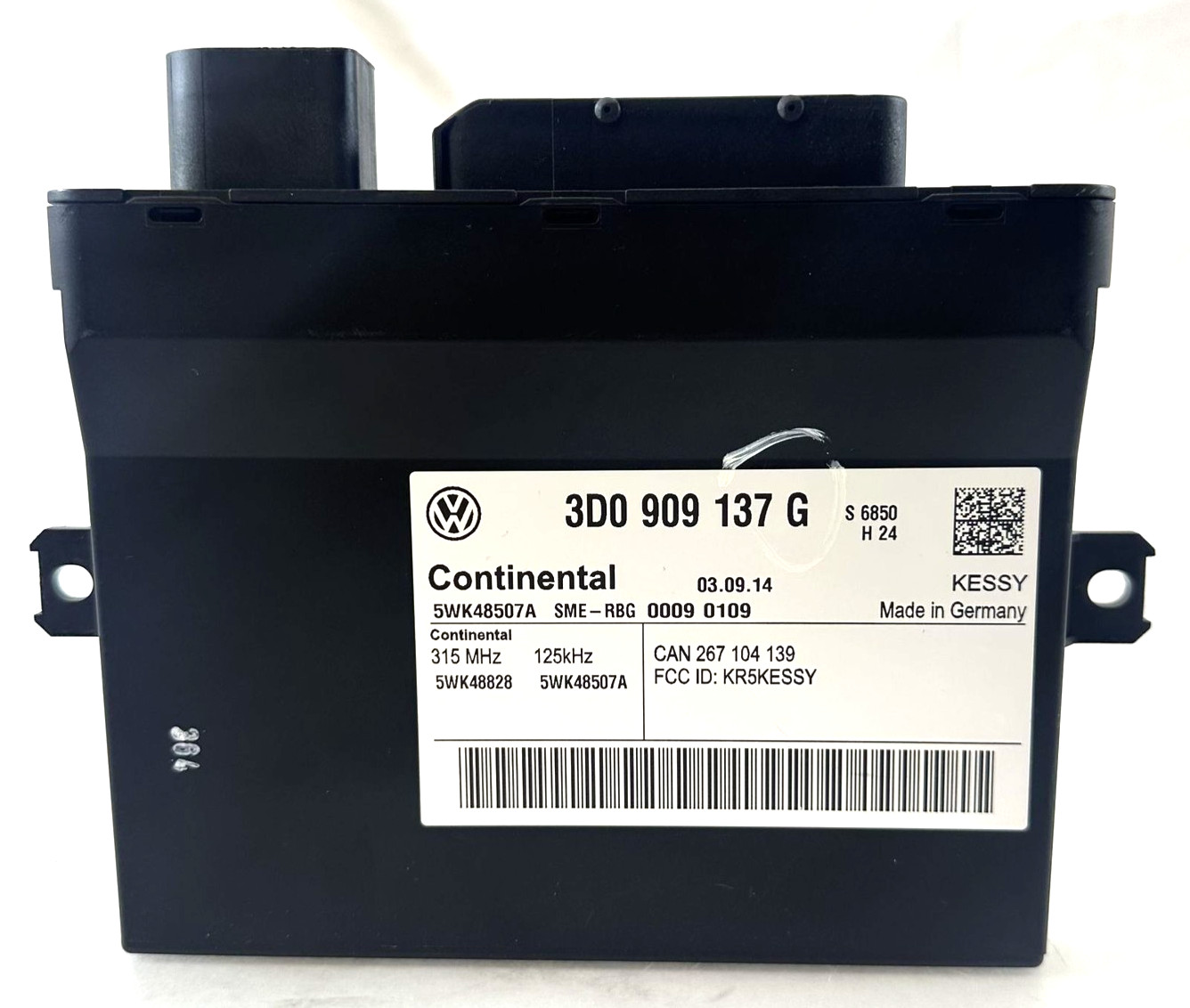 Bentley Continental GT GTC Flying Spur KESSY Keyless Entry Module 3D0909137G