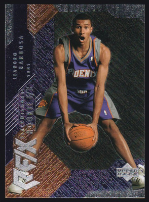 Lot of 2 2003-04 Upper Deck Black Diamond Rookie F/X RCs - Barbosa & Beasley