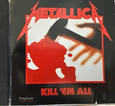 METALLICA - Kill Em All CD 1989 Vertigo / Polygram Argentina