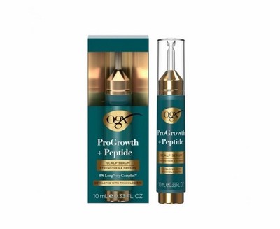 OGX ProGrowth + Peptide Scalp Serum Hair Loss 10ml 0.33oz Fragrance Free NIB