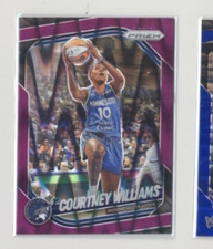 2025 Prizm WNBA #69 Purple Seismic Courtney Williams #/175