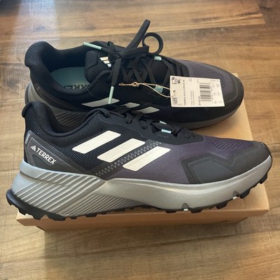 Adidas Terrex Soulstride Trail Running Shoes, Black Grey IF5030 Womens 9.5 New