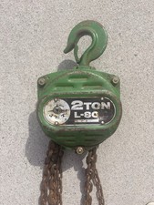 2 TON JET MANUAL LIFT CHAIN HOIST: YODER L-80