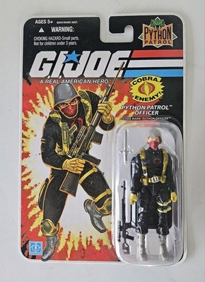 GI Joe 25th Anniversary Cobra Officer Python Patrol Figure MOC 2008
