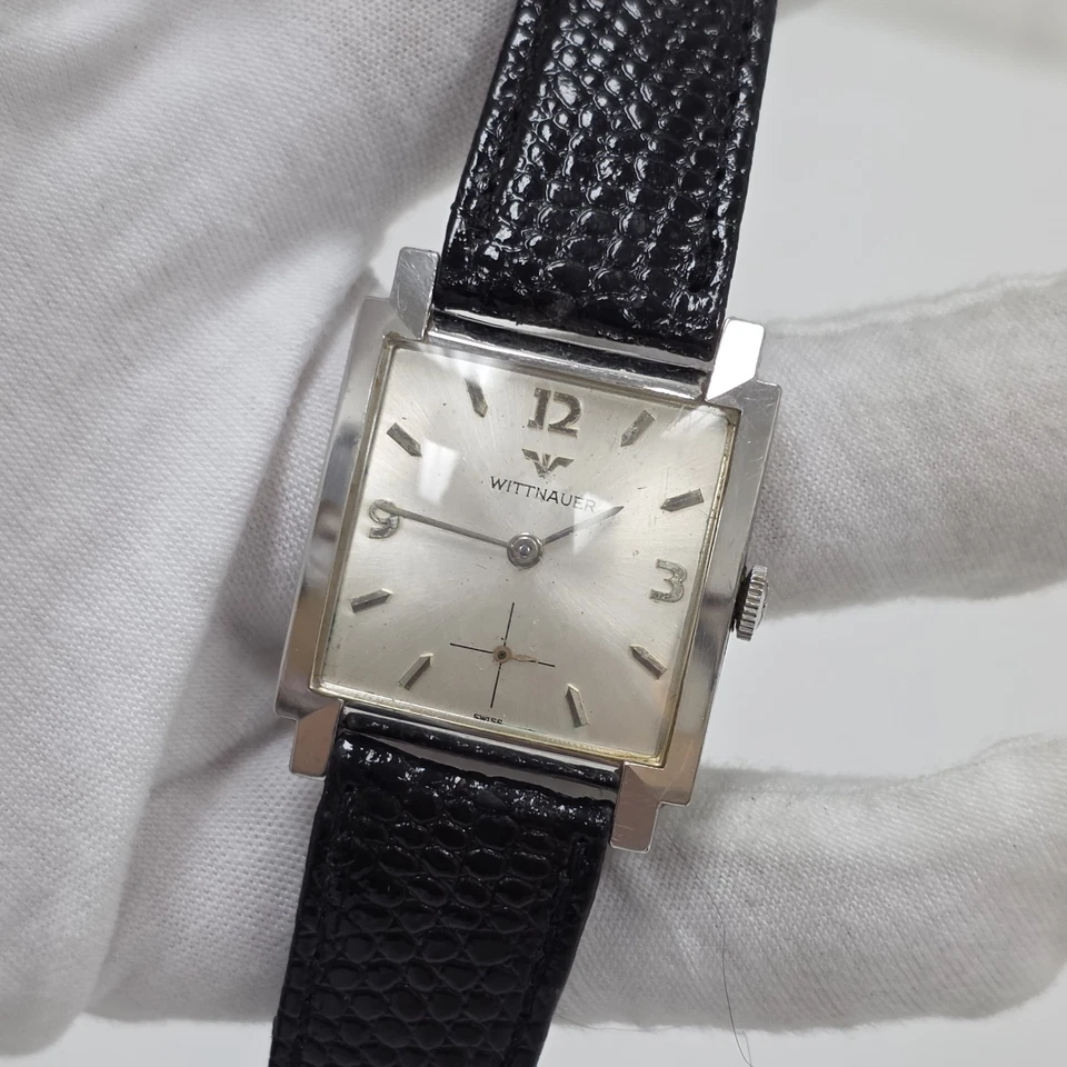 Vintage 27mm Wittnauer 2602 Mechanical Wristwatch 10BG1 Swiss 10k Gold Filled - Image 3 of 4