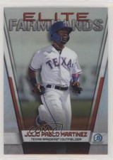 2019 Bowman Chrome Elite Farmhands Julio Pablo Martinez #EF-JPM vs1