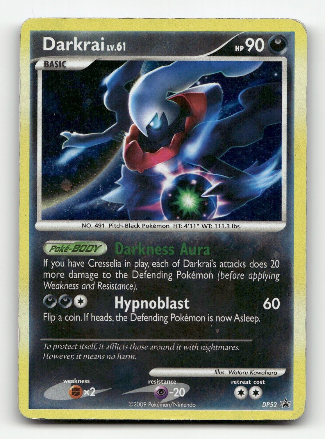 Darkrai DP52 Diamond and Pearl Promos Holofoil Pokemon