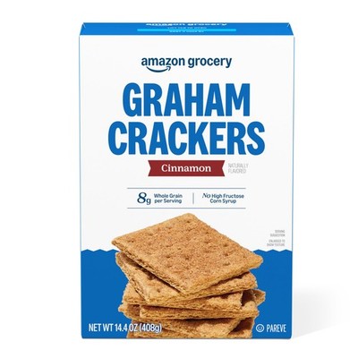 Amazon Grocery, Cinnamon Graham Crackers, 14.4 Oz ounce (Pack of 1) 