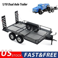 Trailer For 110 Rc Crawler Axial Scx10 90046 Trx4 Gen8 For Hauling Behind Car
