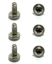 6pc AW AUTOWORLD Ultra-G T-jet Slot Car SMALL BODY SCREW Short Phillips Head