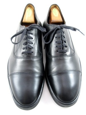 Allen Edmonds ''PARK AVENUE 2.0'' Oxford Dress Sneakers 11 D Black WORN ONCE(820N)