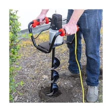 XtremepowerUS 1500W Electric Post Hole Digger Earth Auger Dig Hole Fence Post...