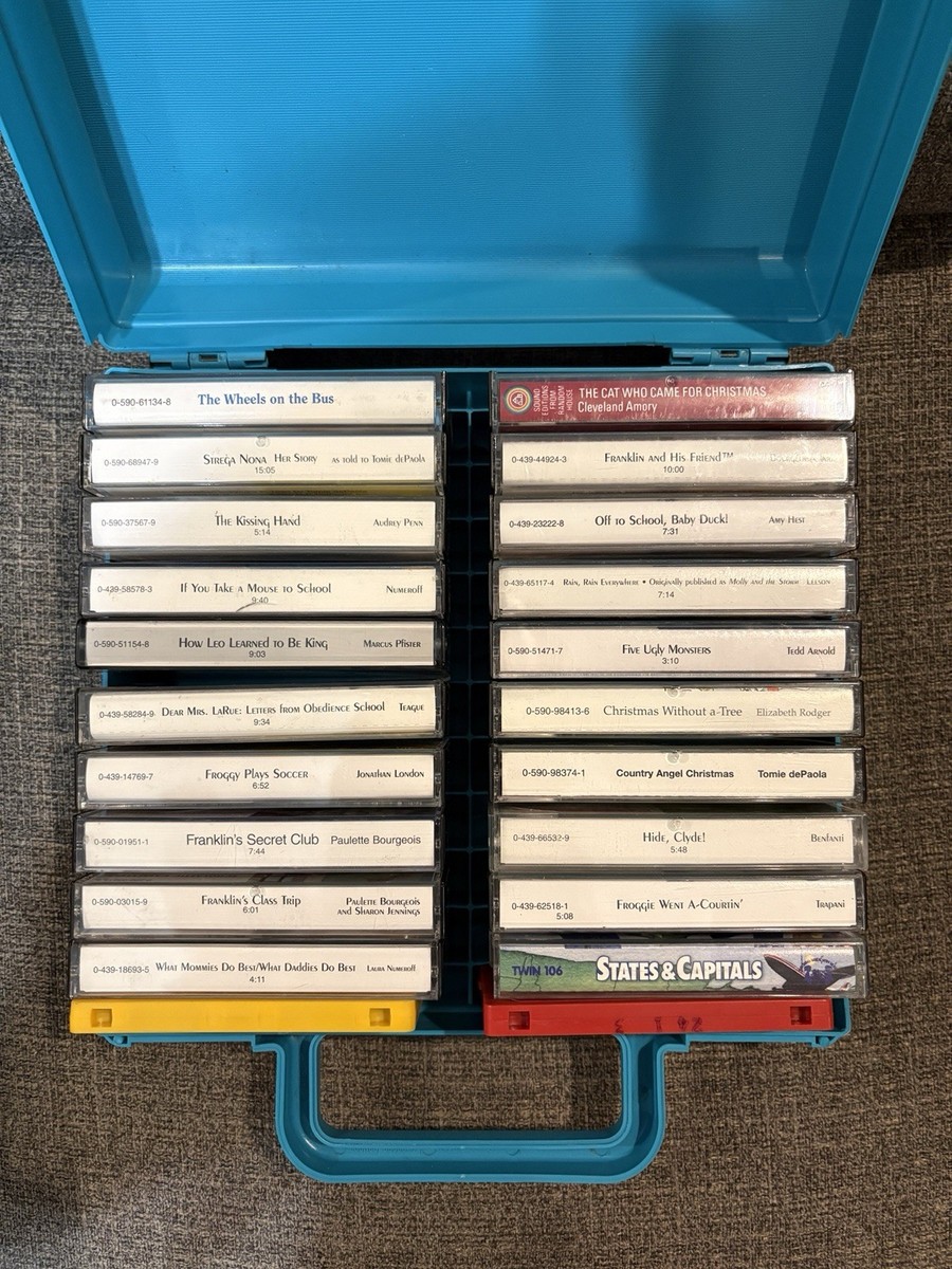 Vintage Scholastic Books On Cassette Tape Audio Lot of 22! No