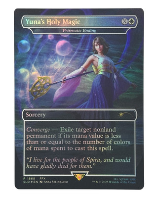 MTG | Yuna's Holy Magic / Prismatic Ending | Final Fantasy | Foil | NM