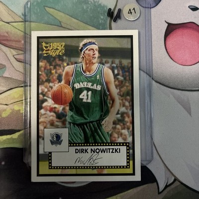 Dirk Nowitzki #46 Topps 1952 Style Basketball 2005-06 Dallas Mavericks NBA