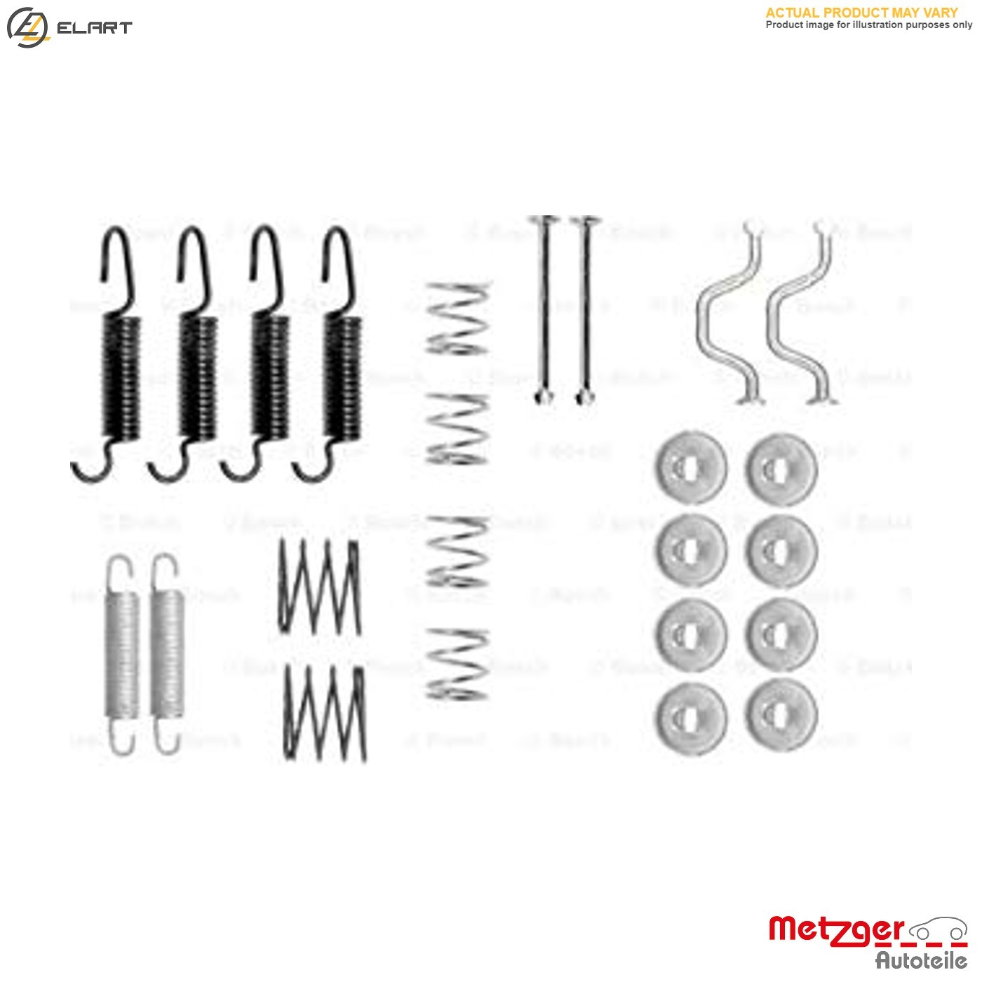 ACCESSORY KIT PARKING BRAKE SHOES 105-0821 FOR MITSUBISHI CHALLENGER/SHOGUN 3.2L