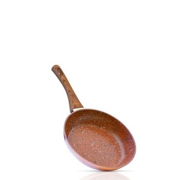Livington Copper & Stone Pan - 28cm Bratpfanne - Antihaftbeschichtung - Pfanne