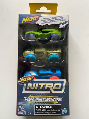 Nerf Nitro Foam Racing Sportwagen Geschwindigkeit & Distanz Set Neu Packung Tolles Spielzeug Geschenk